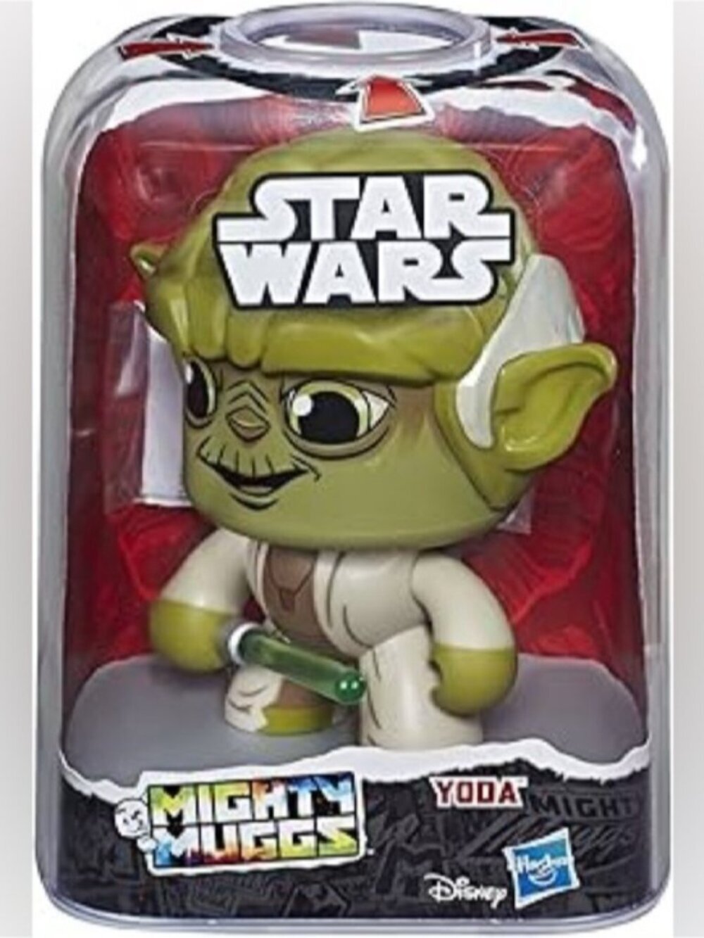 Star Wars Yoda Mighty Muggs Figure w/ Box – Hasbro Disney Collectible